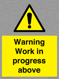 Warning Work in progress above